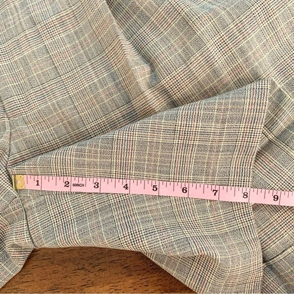 Vintage Fairway & Greene Italian Wool Plaid Modest High Waisted Golf Shorts - Picture 5 of 10